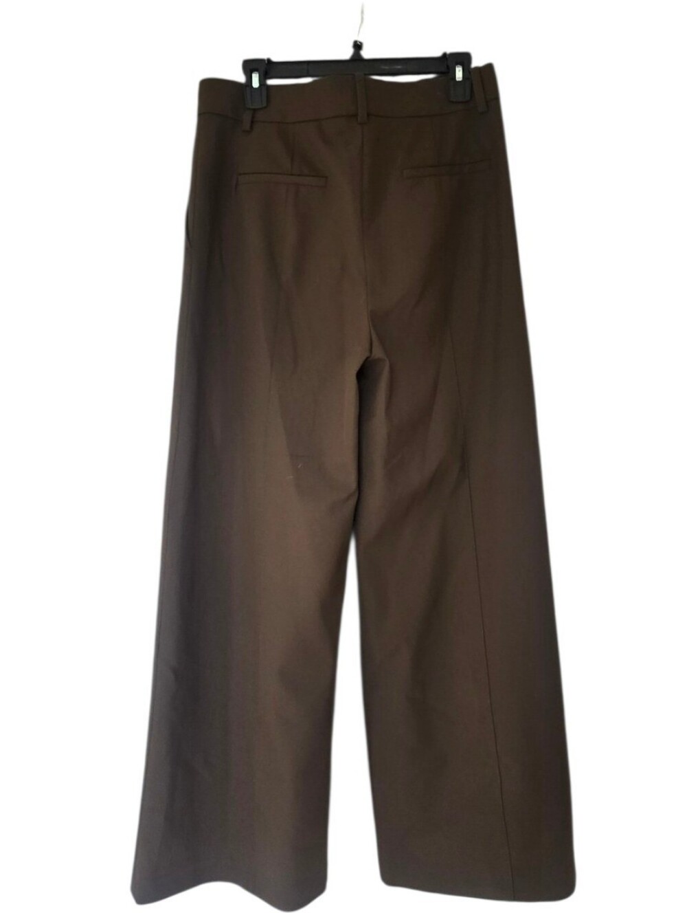 Zara Brown Wide Leg Trousers - Picture 2 of 9